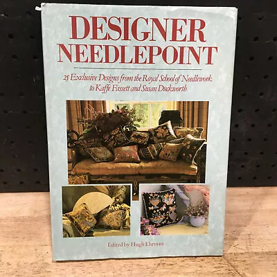 Designer Needlepoint By Hugh Ehrman - Like New • $24.95