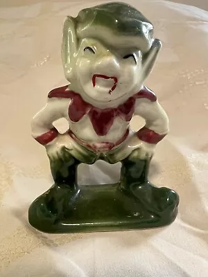 Vintage McCoy Pixie/Elf Figurine Christmas 1960’s. Please See Description • $0.99