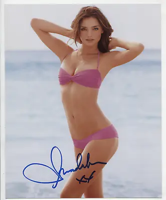 Miranda Kerr Model Autographed 8 X10  Photo W/COA WWE11-119 • $29.98