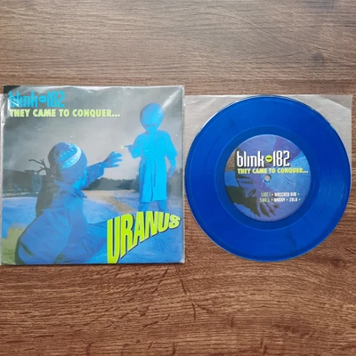 £68.40 • Buy Blink-182 - They Came To Conquer... Uranus EP - Transcluent BLUE Vinyl RARE