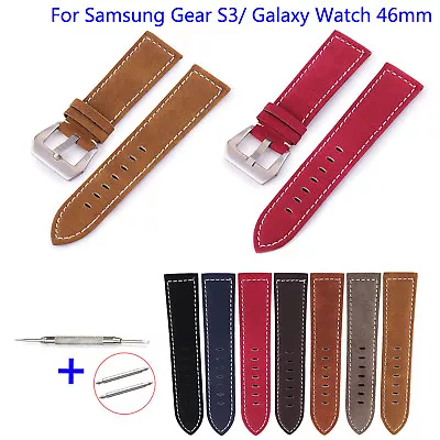 22mm Retro Matte Band For Samsung Gear S3 Galaxy Watch 46mm Amazfit Pace 2 Strap • $8.44