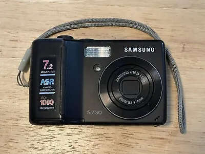 Samsung Digimax S730 7.2MP Digital Camera Parts Repair • $12.99