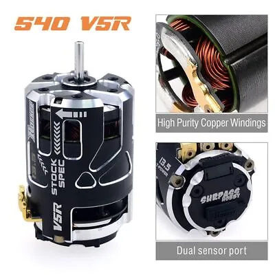 RC Drift Parts 13.5T Brushless Motor For 1/10 Competition Car 540 V5R Inductive • £69.98