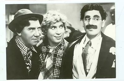 Celebrity-marx Brothers-#136-105-close Up-4 X6 -postcard-tv/movie-(m-356*) • $2