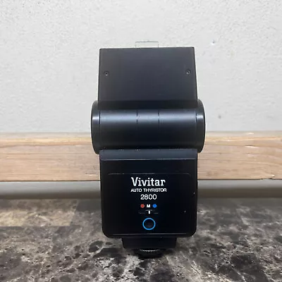 Vivitar Auto Thyristor 2800 Camera Flash Photography Light • $16.99