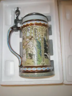 Villeroy & Boch Mattlach Hansel And Gretel Grimms German Lidded Beer Stein  2902 • $49.99