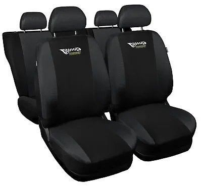 Full Set Car Seat Covers Fit Daewoo Matiz Black/grey Seat Cover • $62.24