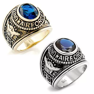 United States US Air Force Ring USAF Military Rings Silver Gold (Also Army Navy) • $19.20