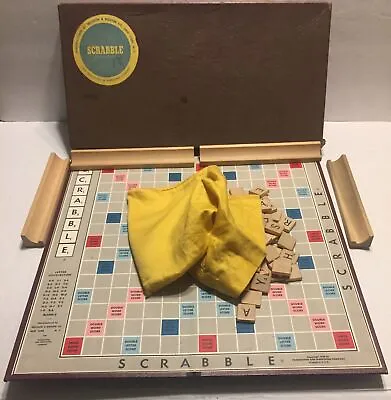 Vintage1953 Copyright SCRABBLE Board Games- Selchow & Righter • $7