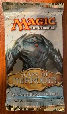 MTG Magic The Gathering Scars Of Mirrodin Booster Pack NIP Free Shipping • $59.88