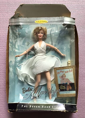 1997 Mattel Barbie As Marilyn Monroe Seven Year Itch Collector Edition 17155 NIB • $44.99