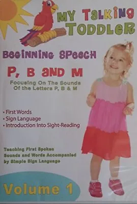 My Talking Toddler: Beginning Speech - P B And M • $7.08