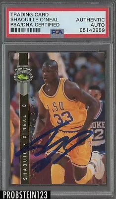 Shaquille O'Neal HOF Signed 1992 Classic Four Sport RC Rookie AUTO PSA/DNA • $43