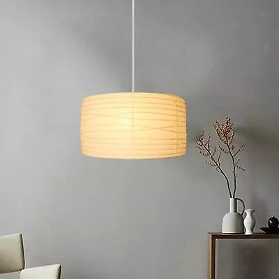 Paper Lamp Shades White Floor Lampshade For Pendant Lights Bedroom Ceiling • £11.36