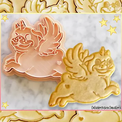Pug Dog Unicorn Cookie Cutter Pugicorn Cute Biscuit Baking Supply Fondant Tool  • $9