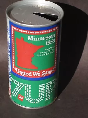 Vintage 1976 Minnesota Bicentennial 7-up Soda States Can Uncle Sam Puzzle • $8.43