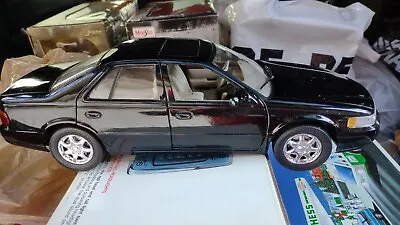 Anson Cadillac SLS 1:18 Scale Diecast Model Car Black Loose Used  • $59.99