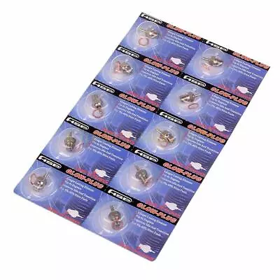 10pcs HSP Spark Glow Plug No.4 N4 Hot 70117 For RC Car 18 21 Engines Traxxas OS • $35.98