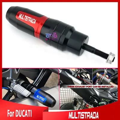 For DUCATI MULTISTRADA 1200/1260/S/GT 950 Frame Crash Exhaust Sliders Protector • $27.99