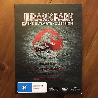 Jurassic Park (DVD 2005 4-Disc Set) VGC Region 2 4 5 • $15