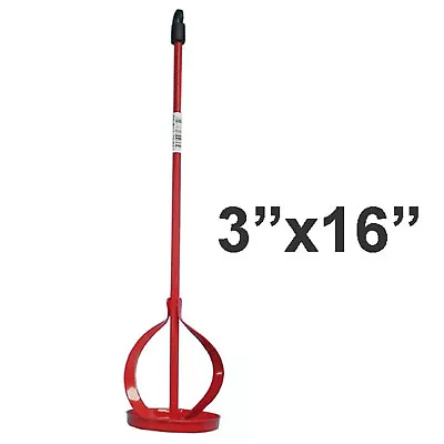 Paint Compound And Sealer Mixer 3  X 16  Inch For 1-5 Gallon Buckets • $17.95