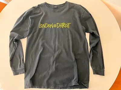 £69 • Buy Stussy Long Sleeve T-shirt - Black. RARE! - Moodymann, Detroit, Deviation