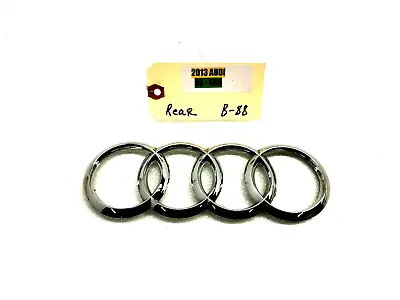 $53.99 • Buy 2011-2017 Audi A8l D4 Rear Trunk Lid Ring Logo Emblem Oem