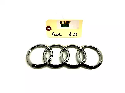 $53.99 • Buy 2011-2017 Audi A8l D4 Rear Trunk Lid Ring Logo Emblem Oem