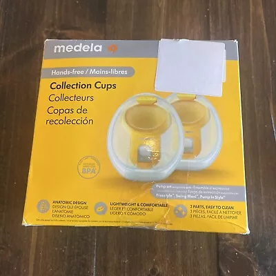 Medela - Hands-free Collection Cups - Yellow • $68.50