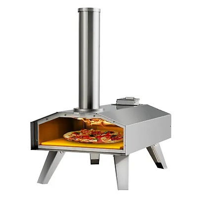 Potable Lightweight Pizza Oven Pizza Maker W/ 2-Layer Anti-Rust Stainless Steel • $129