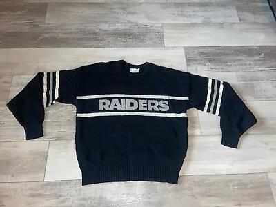 Los Angeles Raiders Vtg Cliff Engle Pro Line Sweater Oakland - Men’s Medium • $87.50