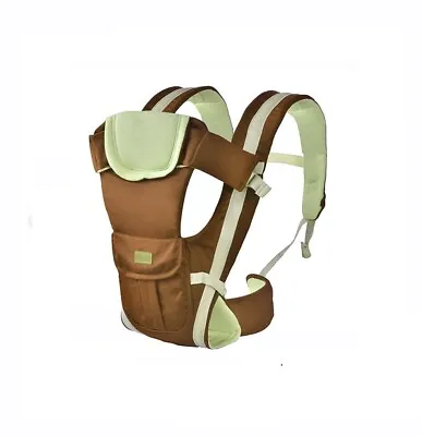 Adjustable Breathable Infant Baby Carrier Ergonomic Wrap Sling Newborn Backpack • £18.40