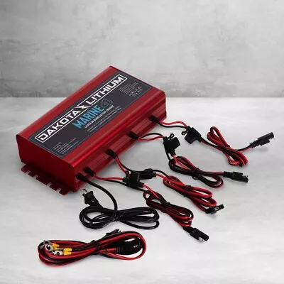 Marine 4 Bank 40-amp (10-amp Per Bank) 12v Onboard Lithium Battery Charger • $320