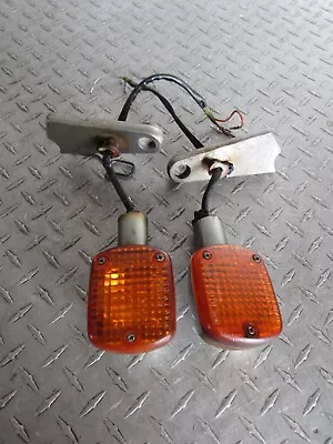 1986 86 Honda Vt500c Vt500 Vt 500 C Shadow Front Turn Signal Lights For Parts • $19.99