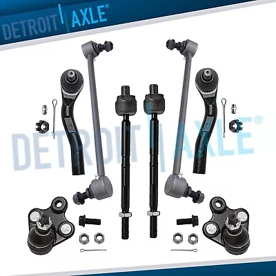 Front Tie Rods Ball Joints Sway Bars Kit For 2012 2013 2014 2015 2016 Honda CR-V • $81.15