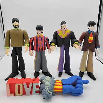 4 Beatles Yellow Submarine Loose Action Figures McFarlane Toys Vintage 1999 • $54.99