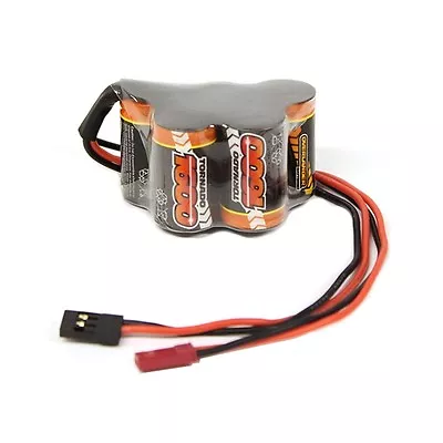 NiMh Hump Receiver 6v 1600mAh Battery Pack BEC And Futaba Plug RC Nitro Car • £16.95