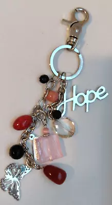 Hope Butterfly Beads Miche Clip-On Keychain Charms • $9