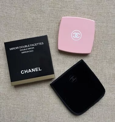 Chanel Mirror Duo Compact Double Facette Makeup Pink Bridesmaid Gift 5 Color • $18.99