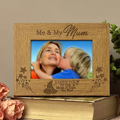 Me And My Mum Love You To The Moon Photo Frame Gift FW169 • £12.98