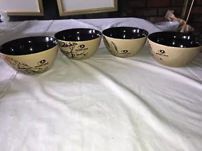 MOSSY OAK 4 Diff. Hunting MOUNTAIN Scenery MARSH Scrub WOODS 6  CEREAL Soup BOWL • $40