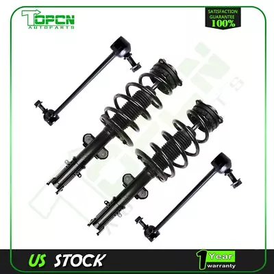 For 2008-2016 Chrysler Town & Country 4pc Front Complete Struts Sway Bar Links • $159.23