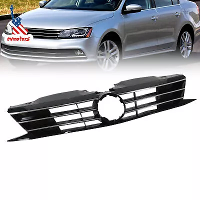 For 2015 2016 17 2018 Volkswagen VW Jetta Front Bumper Chrome Grille Mesh Grill • $40.25