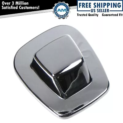 $14.85 • Buy Rear License Plate Light Lens Chrome Left Or Right For Chevy GMC Pickup Truck