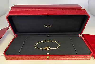 Authentic CARTIER Love Bracelet 18KT Yellow Gold 7  With Box And Papers • $1700