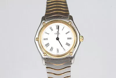 EBEL Bracelet Watch Ladies Stahlgold Quartz Classic Brand Watch • £695.68