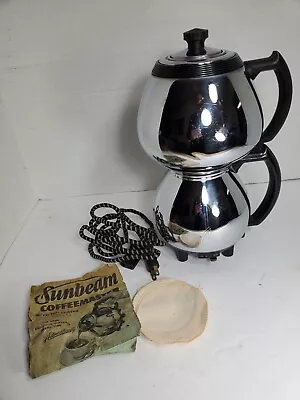 $69.95 • Buy Vintage Sunbeam Coffee Master C30a Electric Vacuum Coffee Pot