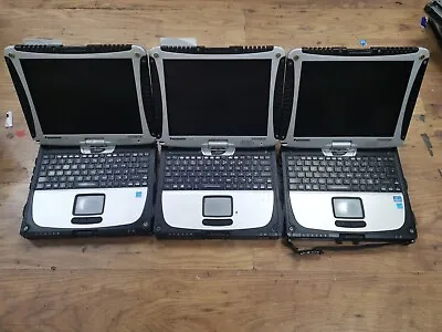 £375 • Buy Joblot 3 X Panasonic Toughbook CF-19 MK7 MK8 Laptops Core I5 Working With Issues