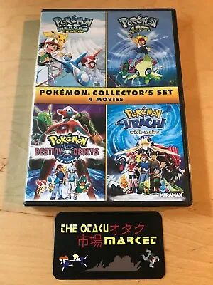 $20 • Buy Pokemon The Movie Collection: 4, 5, 6 And 7 / NEW Anime On DVD 