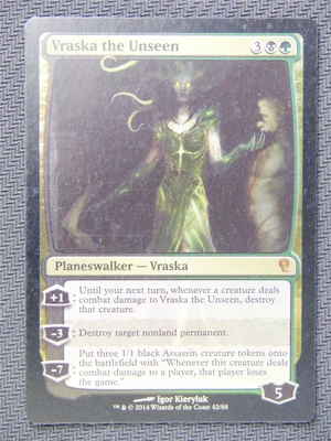 $3.66 • Buy Vraska The Unseen Foil - Mtg Card #4D8